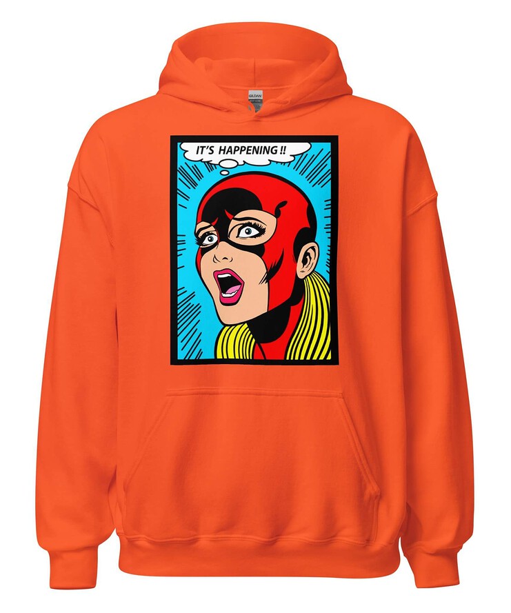 Unisex Heavy Blend Hoodie - It's Happening !! | Hoodie | Buy Online | GRAPHIC T-SHIRTS
