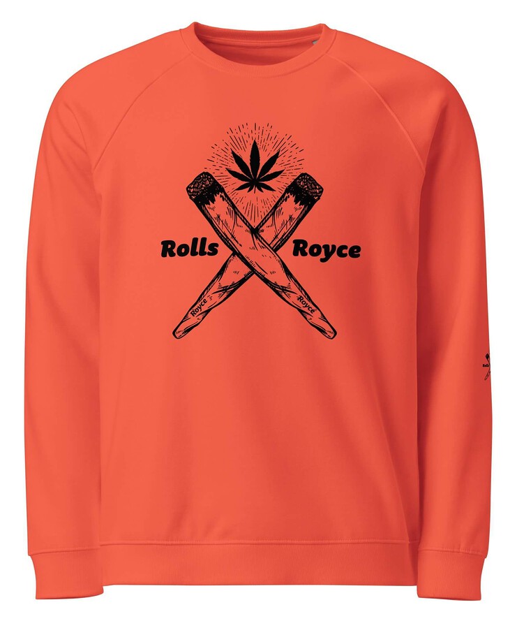 Unisex Organic Raglan Sweatshirt - Rolls Royce | Sweatshirt | Buy Online | GRAPHIC T-SHIRTS