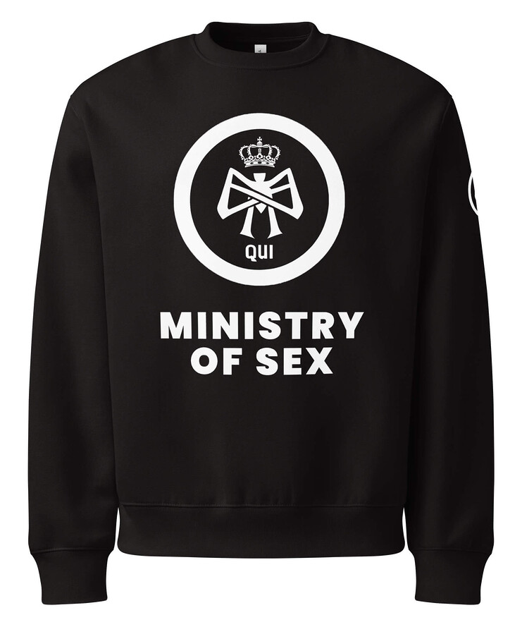Oversized Heavyweight Sweatshirt - Ministry Of Sex | Sweatshirt | Buy Online | GRAPHIC T-SHIRTS