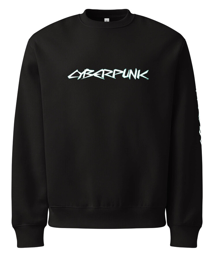 Oversized Heavyweight Sweatshirt - Cyberpunk | Sweatshirt | Buy Online | GRAPHIC T-SHIRTS