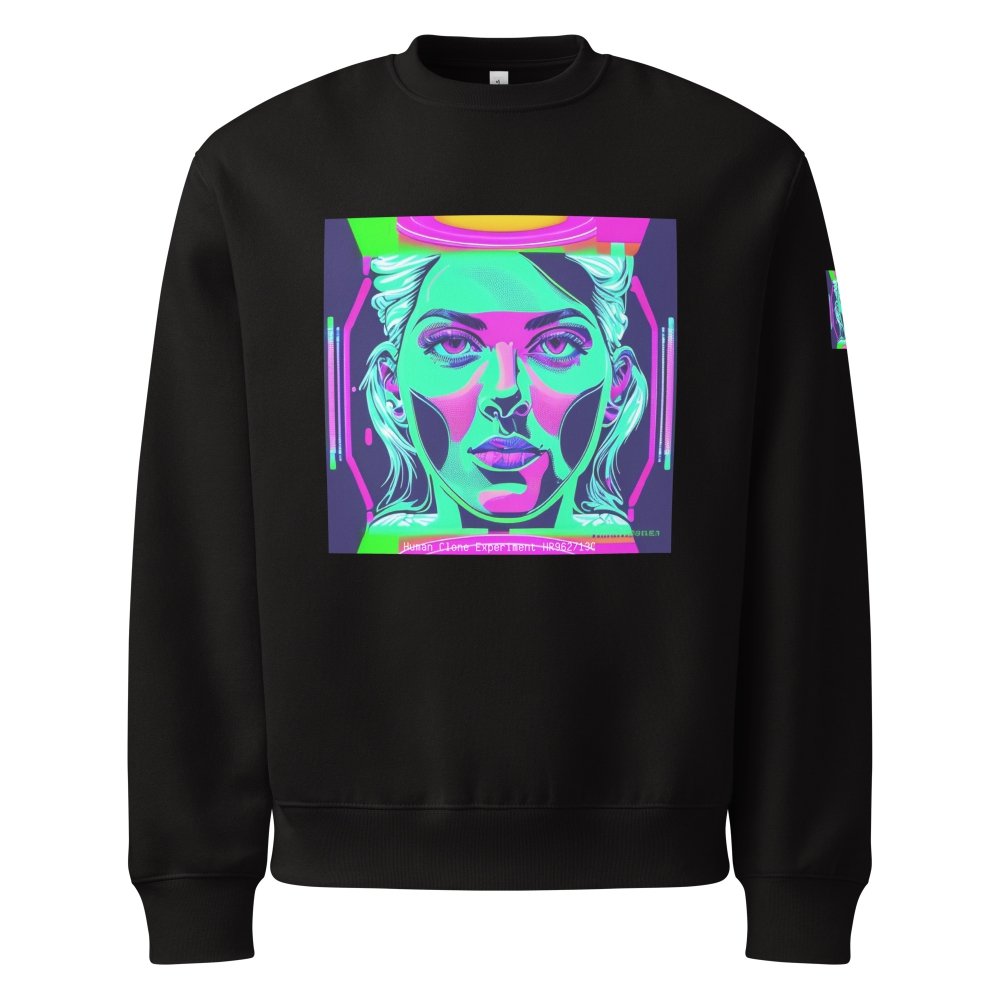 Oversized Heavyweight Sweatshirt - SynthClone Prototype X-2698