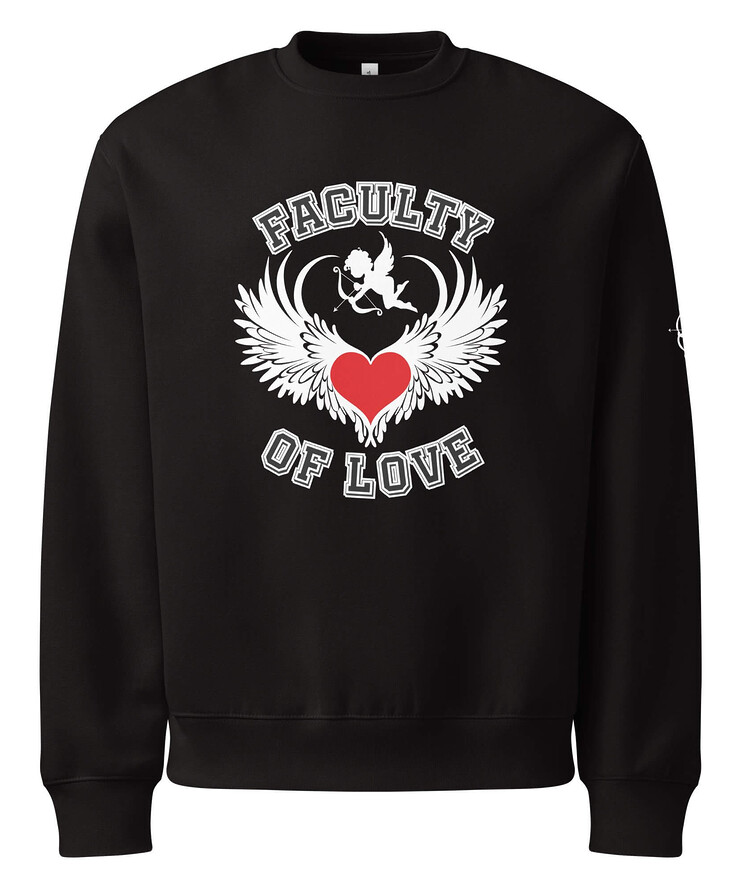Oversized Heavyweight Sweatshirt - Faculty Of Love 44 | Sweatshirt | Buy Online | GRAPHIC T-SHIRTS