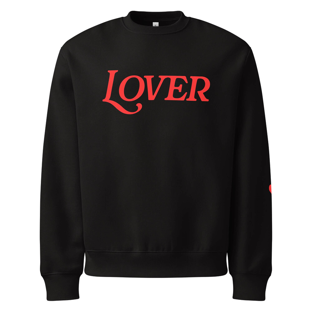 Oversized Heavyweight Sweatshirt - Lover — GRAPHIC T-SHIRTS