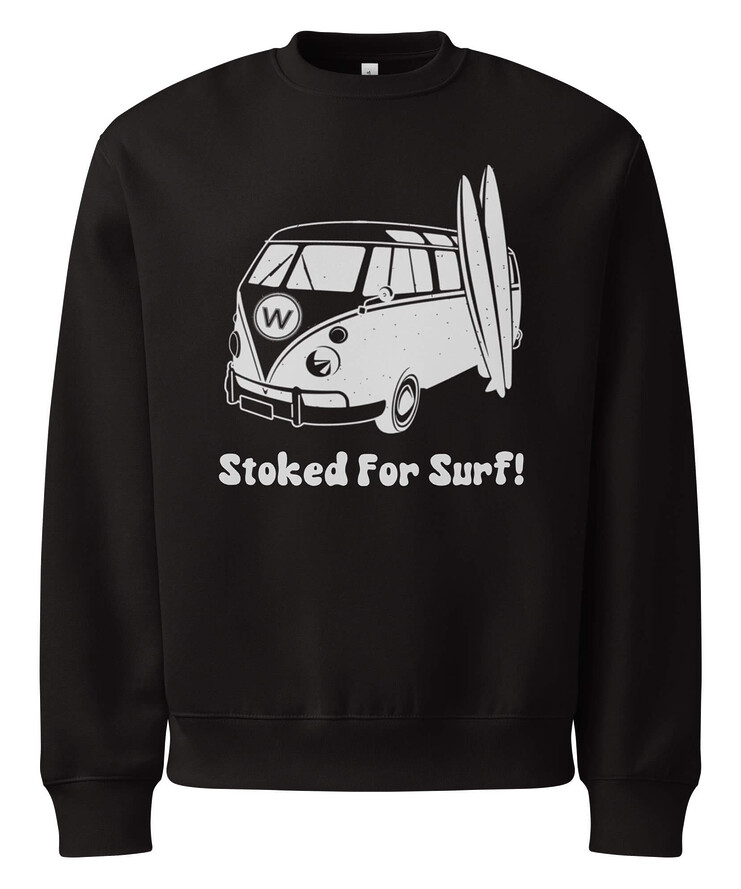 Oversized Heavyweight Sweatshirt - Stoked For Surf | Sweatshirt | Buy Online | GRAPHIC T-SHIRTS