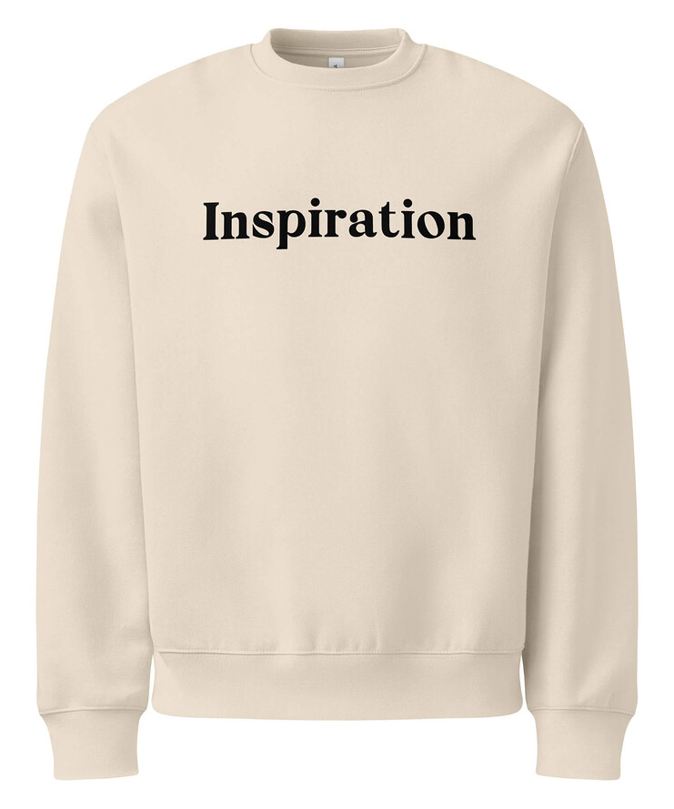 Oversized Heavyweight Sweatshirt - Inspiration | Sweatshirt | Buy Online | GRAPHIC T-SHIRTS