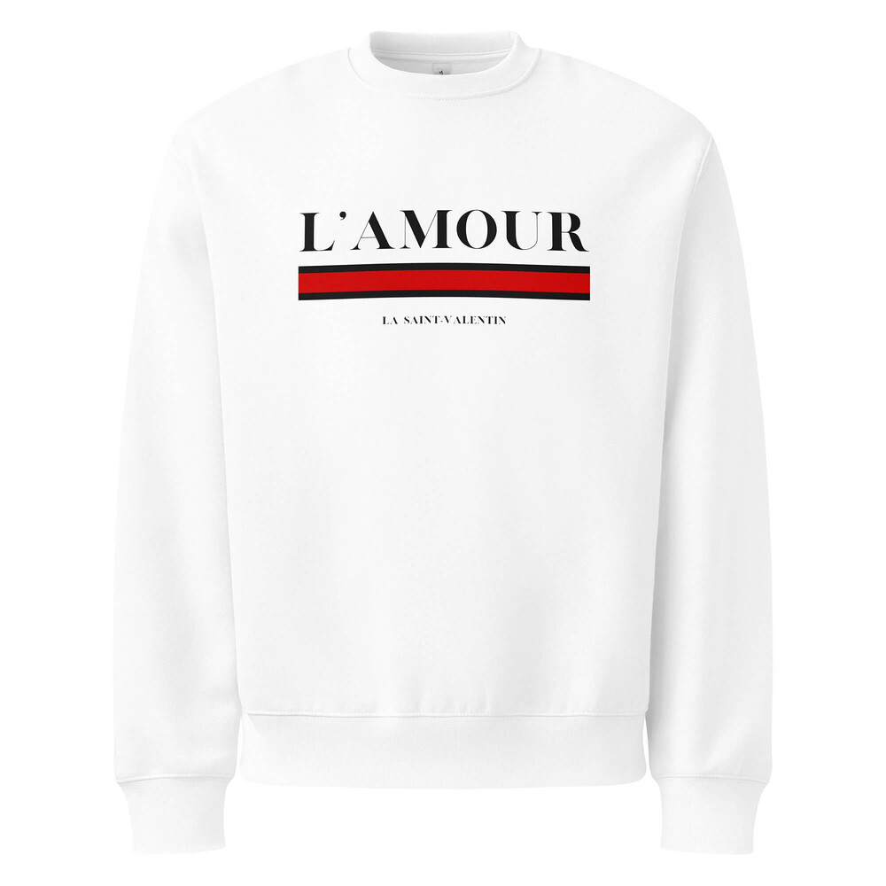 Oversized Heavyweight Sweatshirt - L'Amour La Saint Valentin — GRAPHIC T-SHIRTS