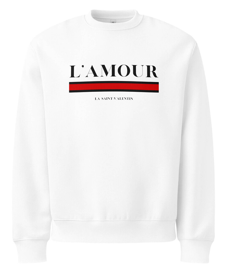 Oversized Heavyweight Sweatshirt - L'Amour La Saint Valentin | Sweatshirt | Buy Online | GRAPHIC T-SHIRTS