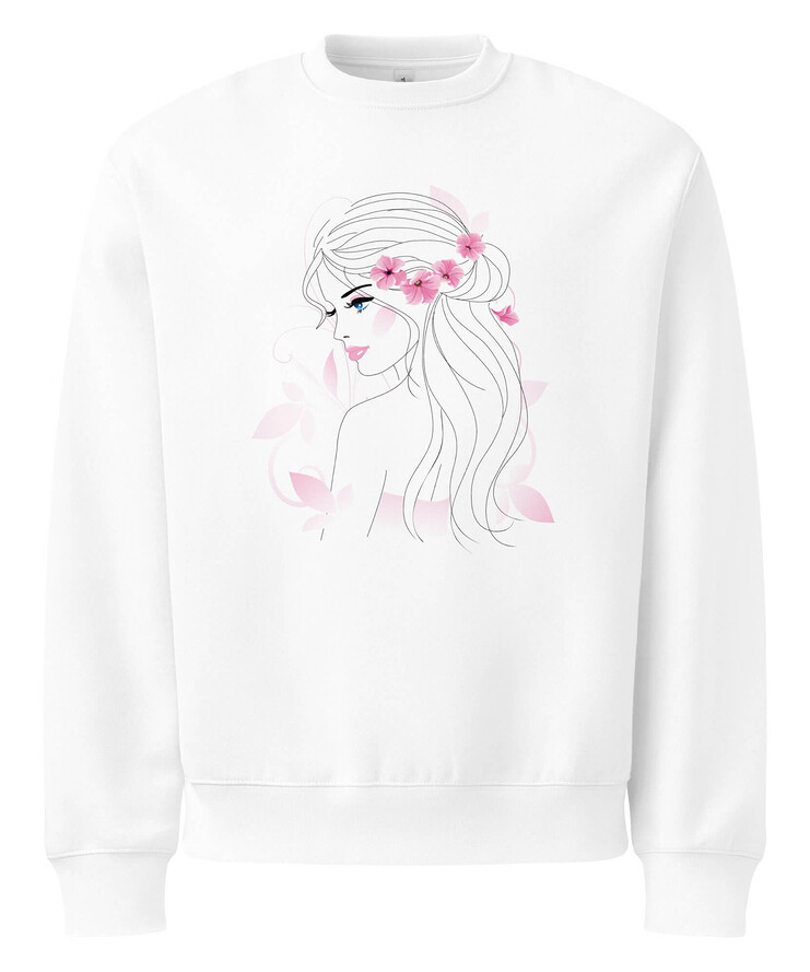 Oversized Heavyweight Sweatshirt - Refined Beauty And Elegance | Sweatshirt | Buy Online | GRAPHIC T-SHIRTS