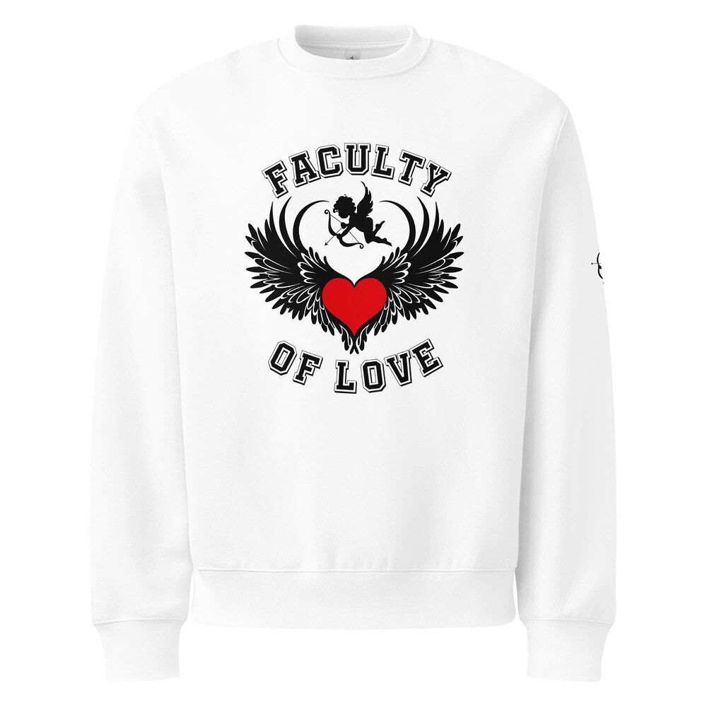 Oversized Heavyweight Sweatshirt - Faculty Of Love 44 — GRAPHIC T-SHIRTS