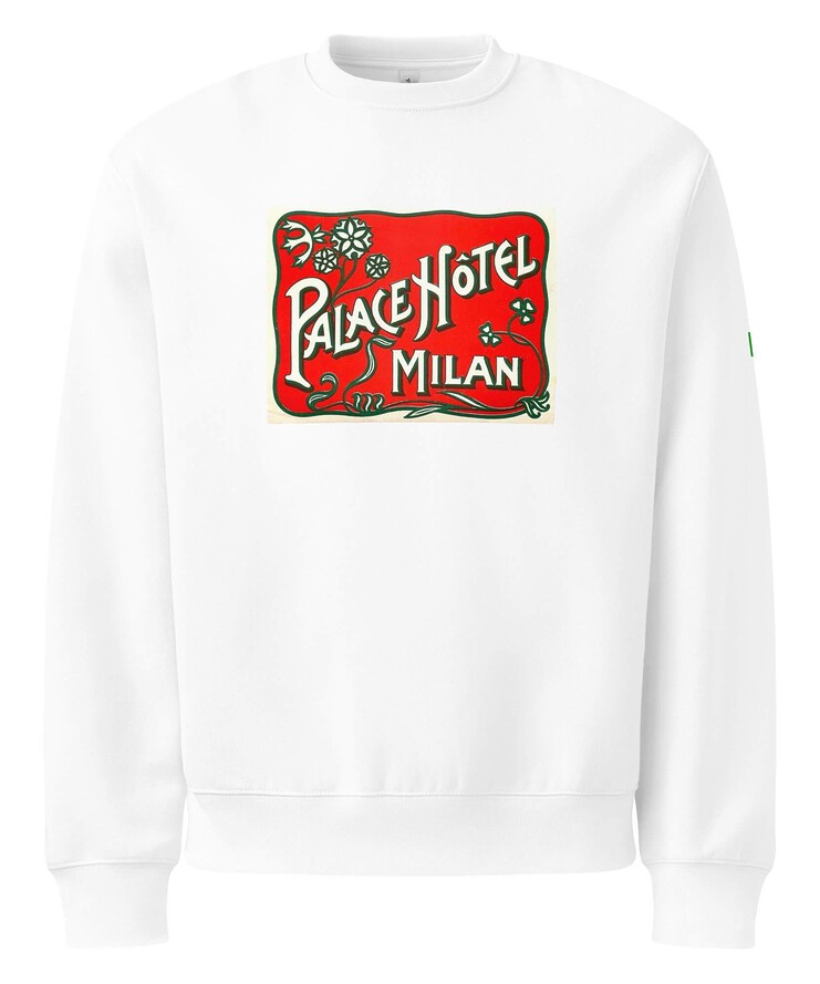 Oversized Heavyweight Sweatshirt - Palace Hotel Milan | Sweatshirt | Buy Online | GRAPHIC T-SHIRTS