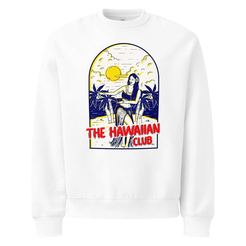 Oversized Heavyweight Sweatshirt - The Hawaiian Club — GRAPHIC T-SHIRTS