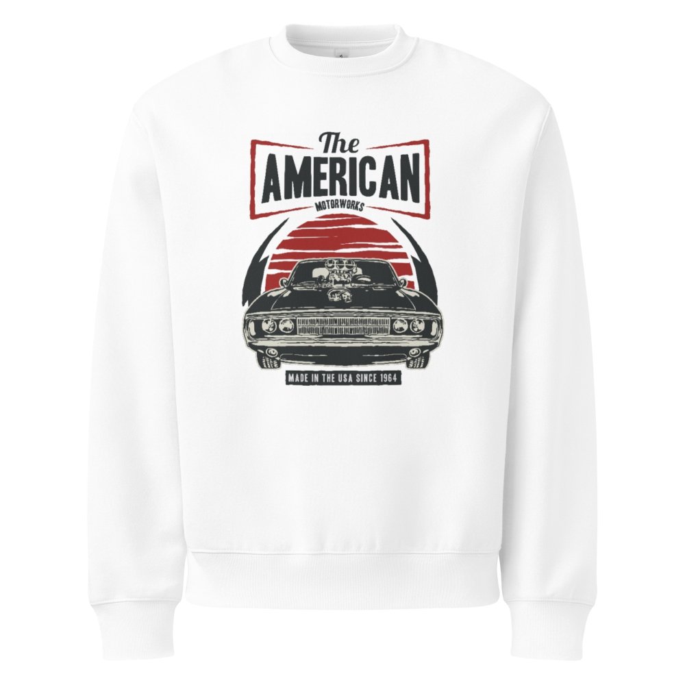 Oversized Heavyweight Sweatshirt - The American Motorworks Made In The USA Since 1964