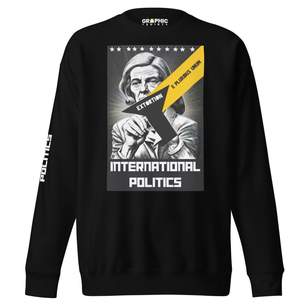 Unisex Premium Sweatshirt - International Politics — GRAPHIC T-SHIRTS