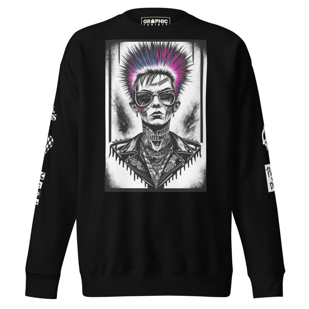 Unisex Premium Sweatshirt - Punk Betty — GRAPHIC T-SHIRTS