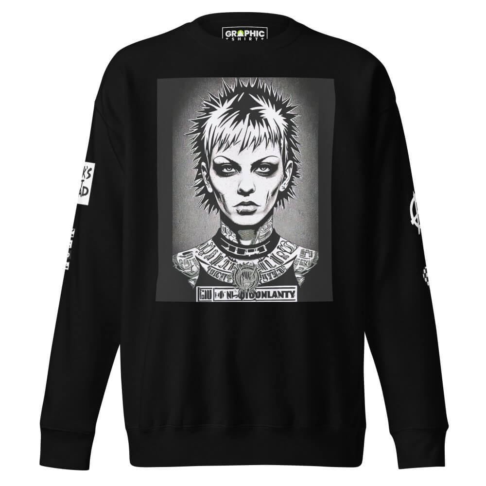 Unisex Premium Sweatshirt - Femme Fatale Punk Rock — GRAPHIC T-SHIRTS