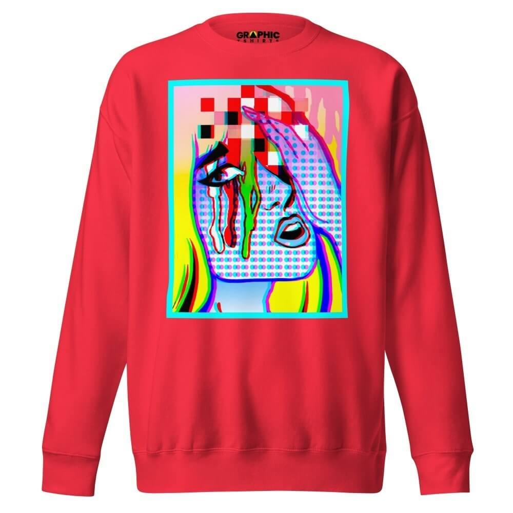 Unisex Premium Sweatshirt - Pop Art Emotional Blondie — GRAPHIC T-SHIRTS