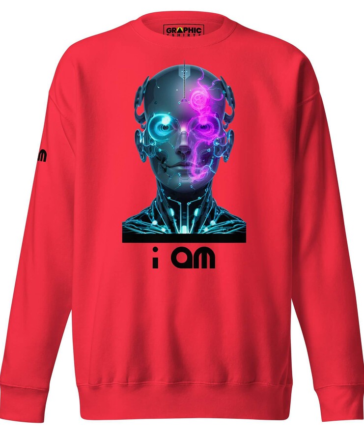 Unisex Premium Sweatshirt - I Am | Sweatshirt | Buy Online | GRAPHIC T-SHIRTS