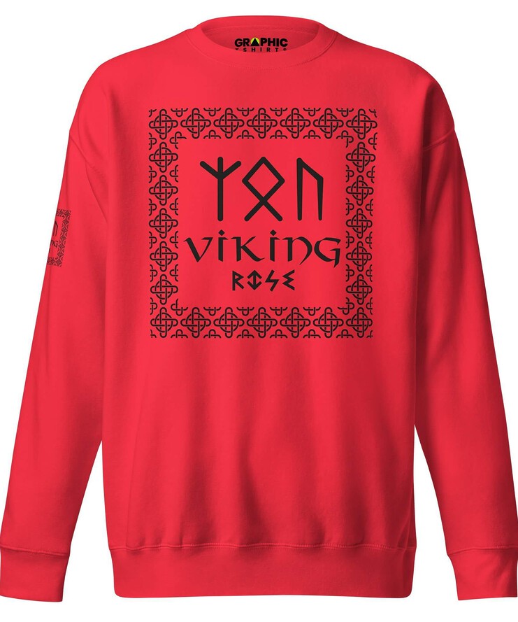 Unisex Premium Sweatshirt - Viking Rise | Sweatshirt | Buy Online | GRAPHIC T-SHIRTS