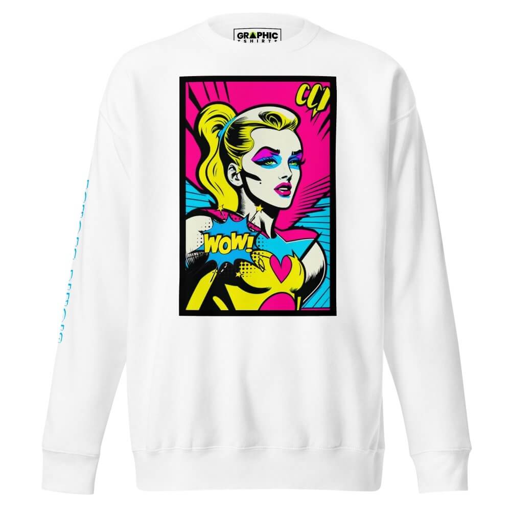Unisex Premium Sweatshirt - Bionic Blonde — GRAPHIC T-SHIRTS