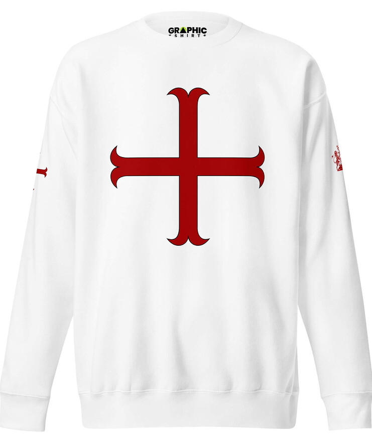 Unisex Premium Sweatshirt - Knight Templar | Sweatshirt | Buy Online | GRAPHIC T-SHIRTS