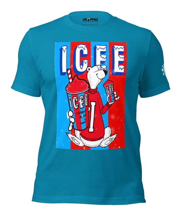 Unisex Crew Neck T-Shirt - Icee Vintage Polar Bear | T-Shirt | Buy Online | GRAPHIC T-SHIRTS
