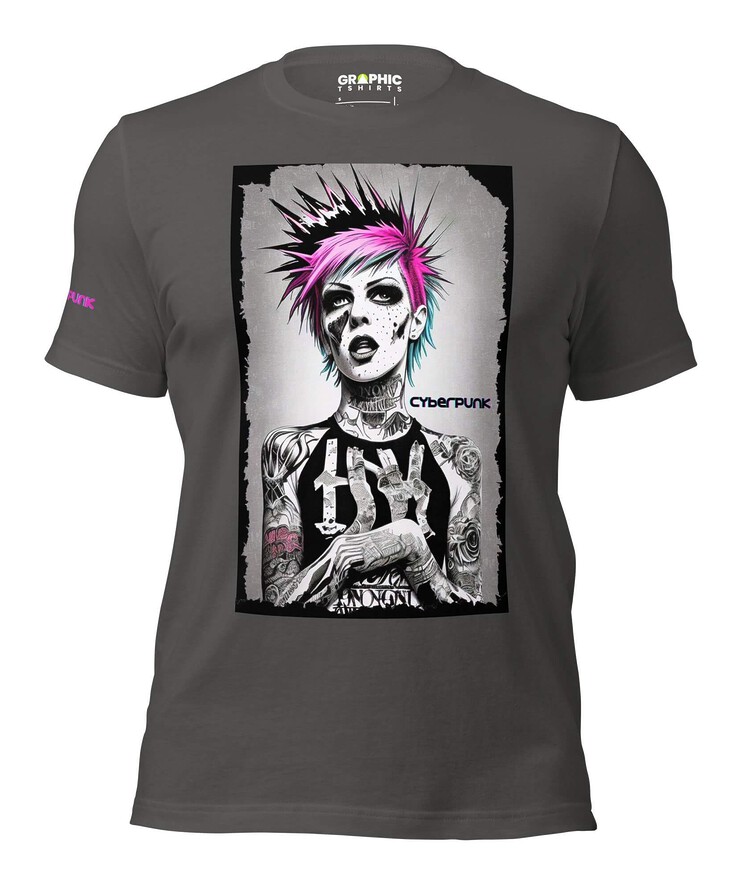 Unisex Crew Neck T-Shirt - Cyberpunk | T-Shirt | Buy Online | GRAPHIC T-SHIRTS