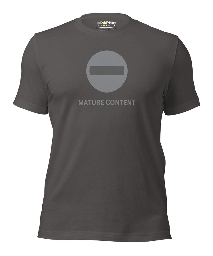 Unisex Crew Neck T-Shirt - Mature Content | T-Shirt | Buy Online | GRAPHIC T-SHIRTS