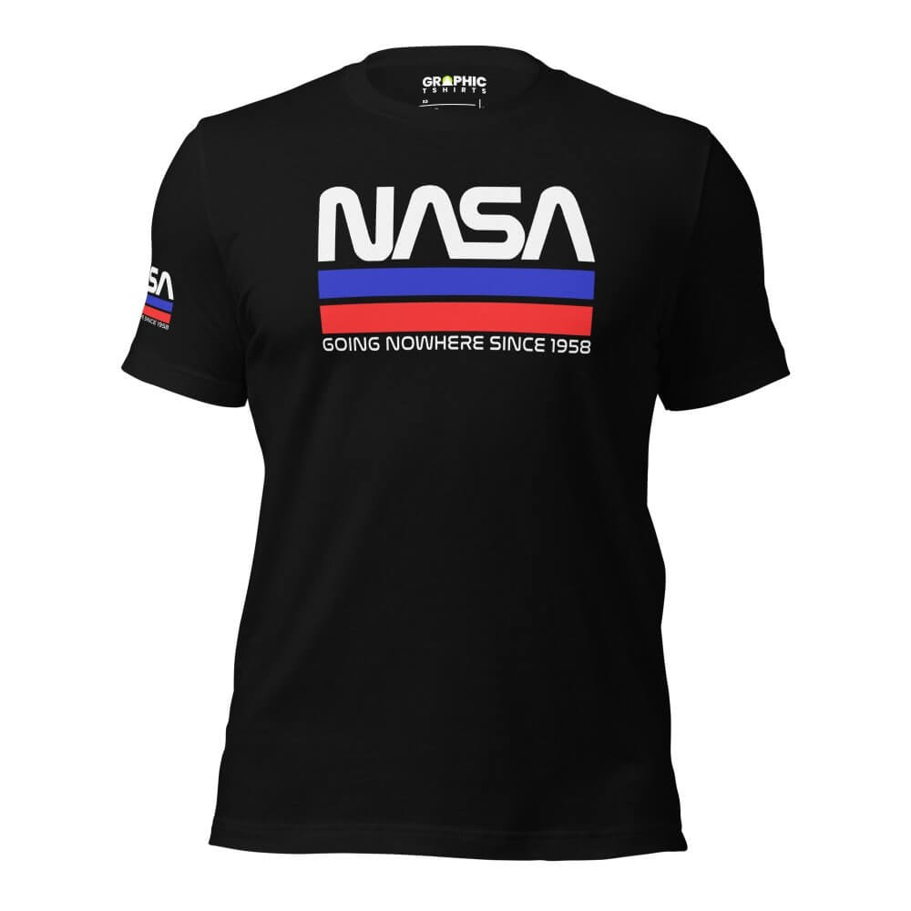 Men's Crew Neck T-Shirt - NASA Going Nowhere Since 1958 — GRAPHIC T-SHIRTS