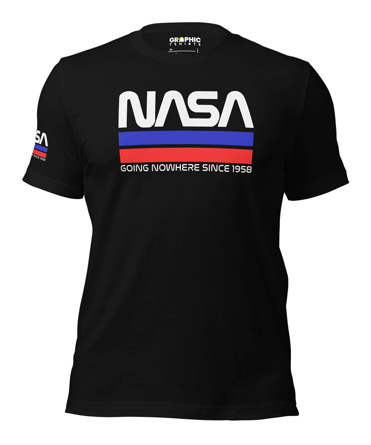 Men's Crew Neck T-Shirt - NASA Going Nowhere Since 1958 | T-Shirt | Buy Online | GRAPHIC T-SHIRTS