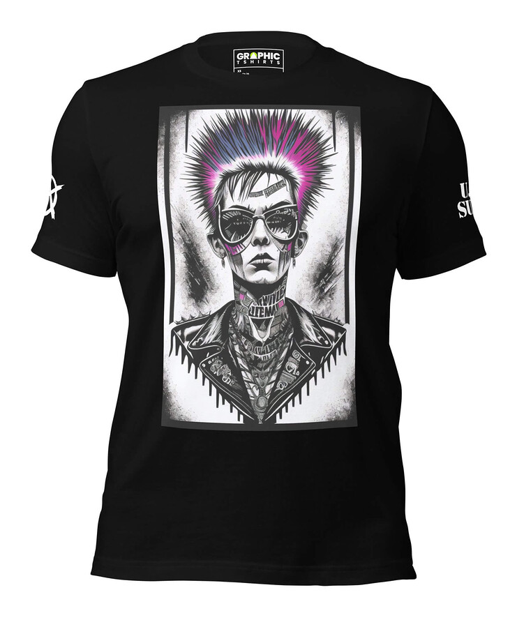 Unisex Crew Neck T-Shirt - Punk Betty | T-Shirt | Buy Online | GRAPHIC T-SHIRTS