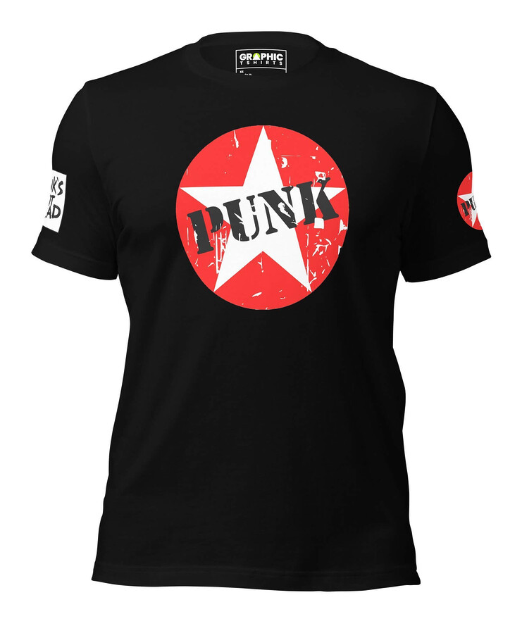 Unisex Crew Neck T-Shirt - PUNK | T-Shirt | Buy Online | GRAPHIC T-SHIRTS