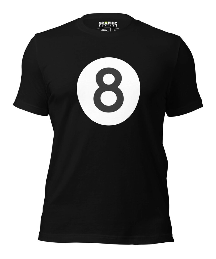 Unisex Staple T-Shirt - Magic Eight Ball Billiards Pool League | T-Shirt | Buy Online | GRAPHIC T-SHIRTS