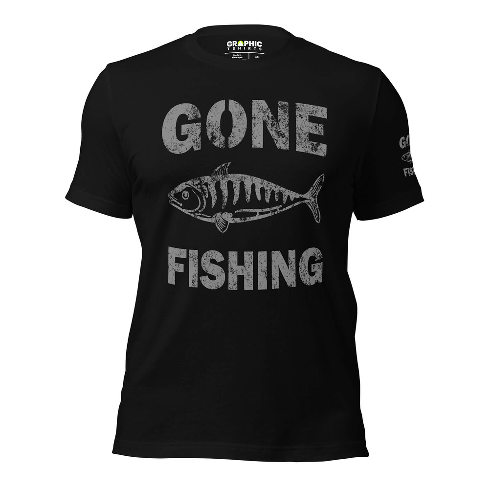 Unisex Staple T-Shirt - Gone Fishing — GRAPHIC T-SHIRTS