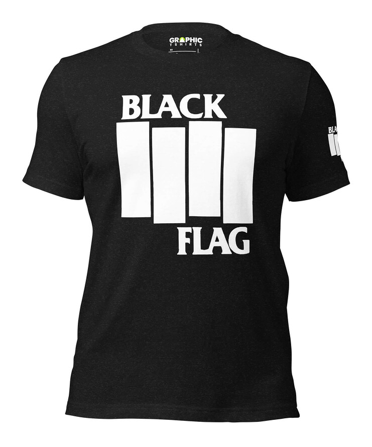 Unisex Crew Neck T-Shirt - Black Flag | T-Shirt | Buy Online | GRAPHIC T-SHIRTS