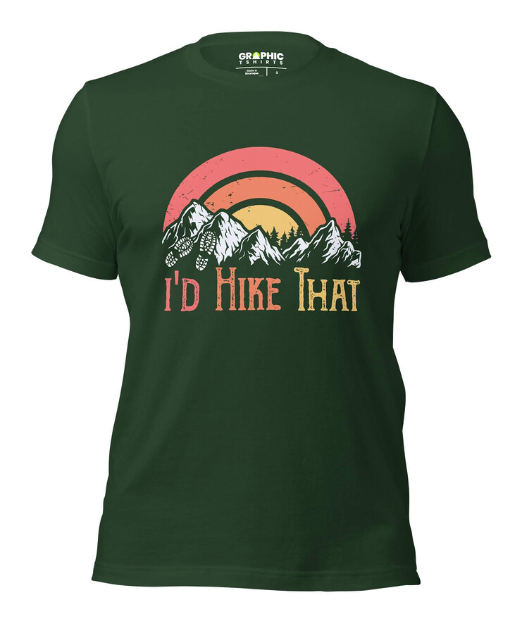 Unisex Staple T-Shirt - I'd Hike That | T-Shirt | Buy Online | GRAPHIC T-SHIRTS