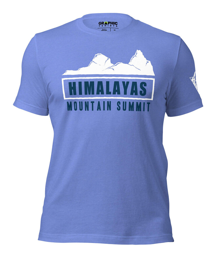 Unisex Staple T-Shirt - Himalayas Mountain Summit | T-Shirt | Buy Online | GRAPHIC T-SHIRTS