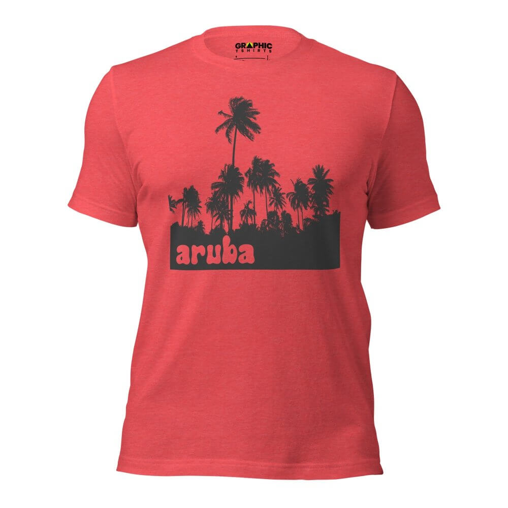 Unisex Crew Neck T-Shirt - Aruba — GRAPHIC T-SHIRTS