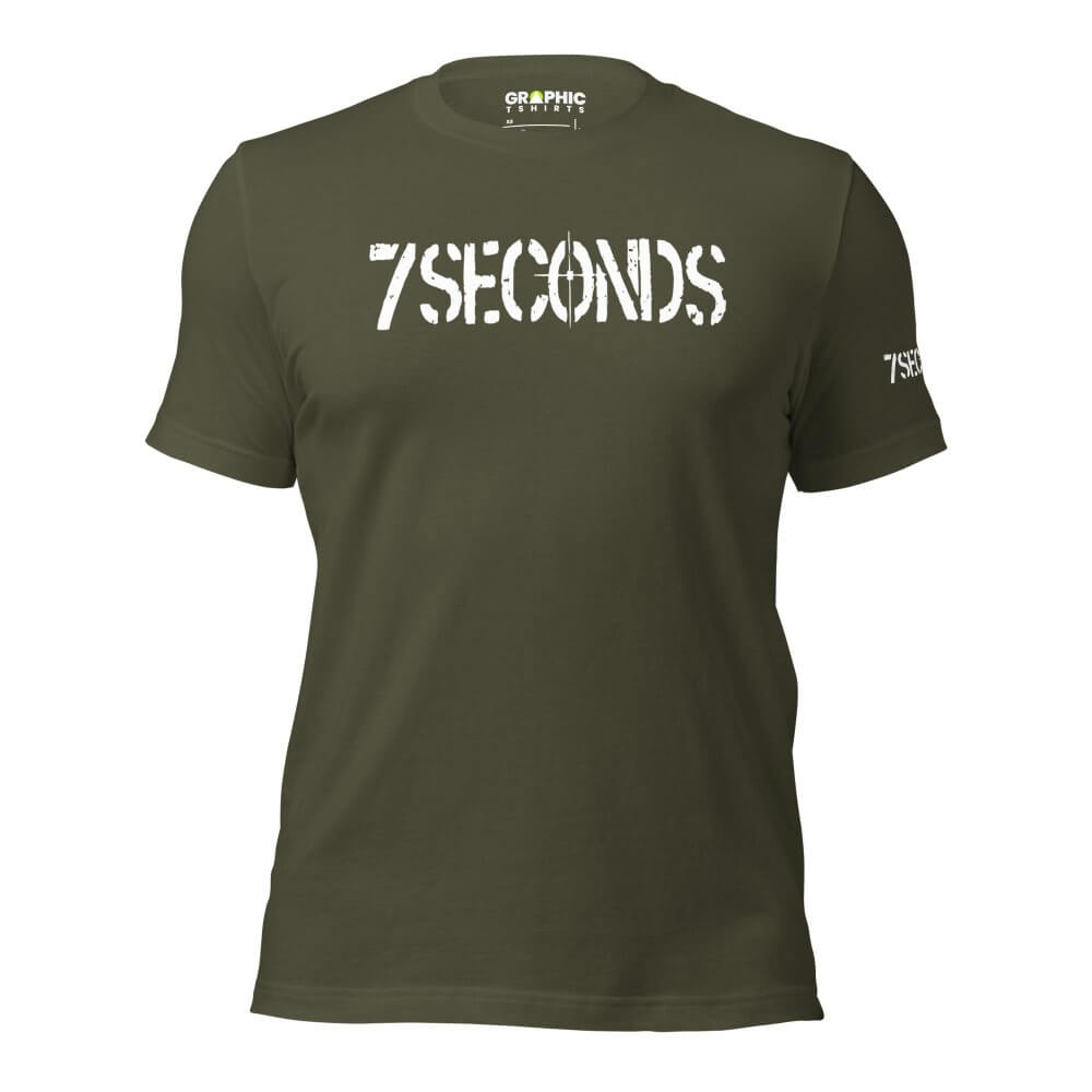 Unisex Crew Neck T-Shirt - 7 Seconds — GRAPHIC T-SHIRTS