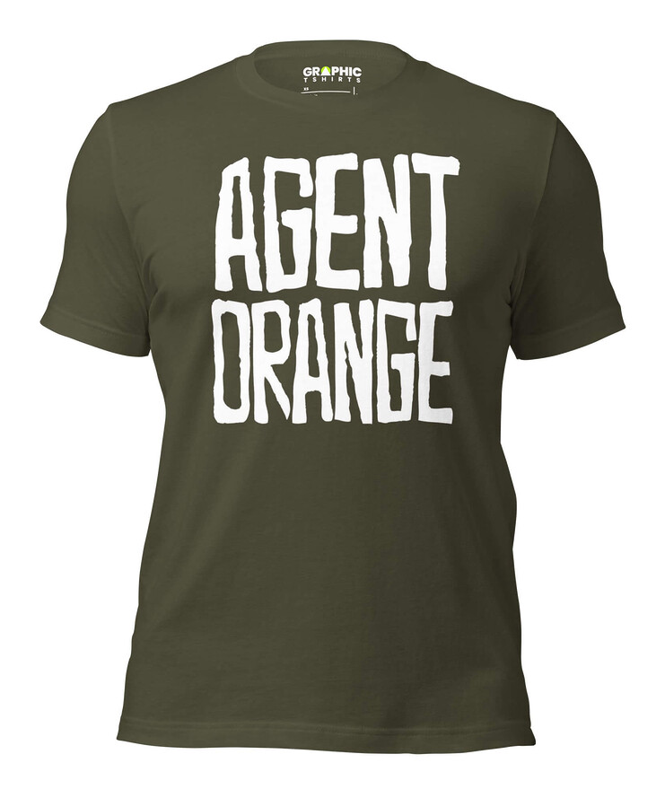 Unisex Crew Neck T-Shirt - Agent Orange | T-Shirt | Buy Online | GRAPHIC T-SHIRTS
