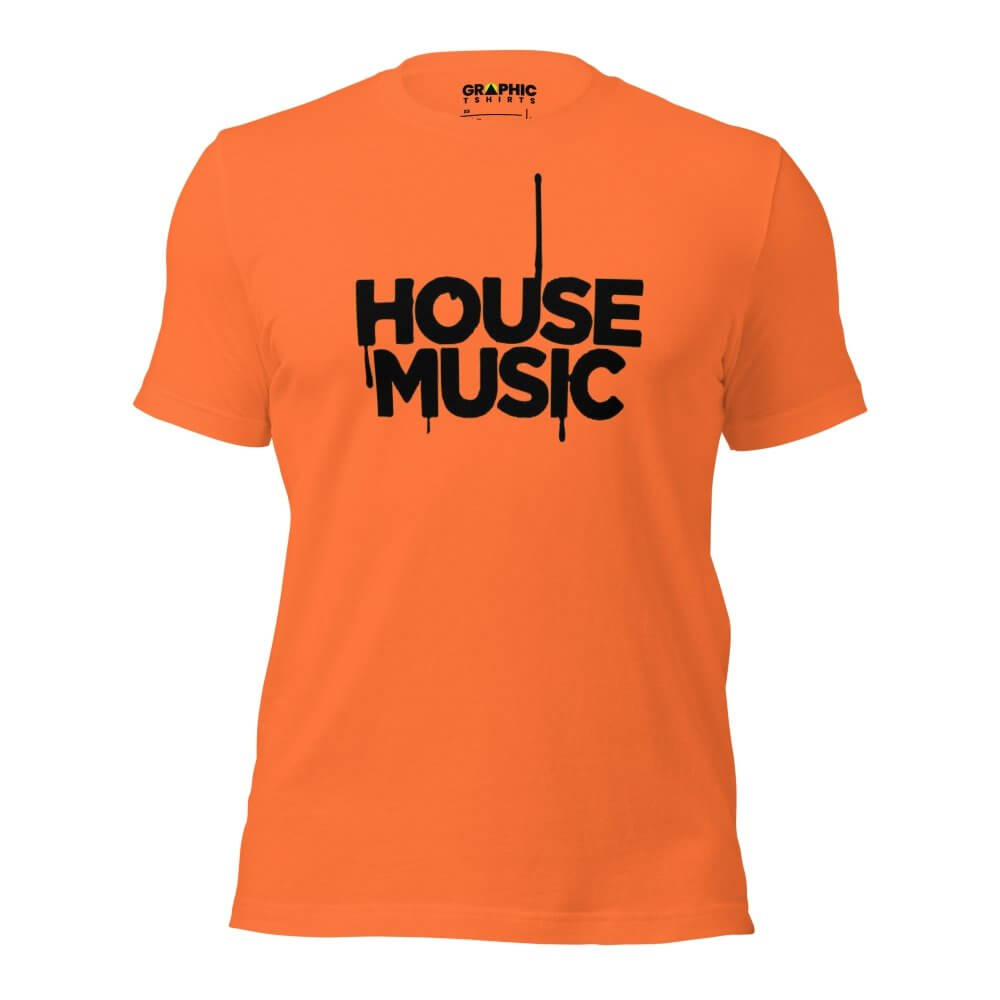 Unisex Crew Neck T-Shirt - House Music — GRAPHIC T-SHIRTS