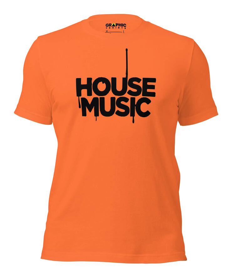 Unisex Crew Neck T-Shirt - House Music | T-Shirt | Buy Online | GRAPHIC T-SHIRTS