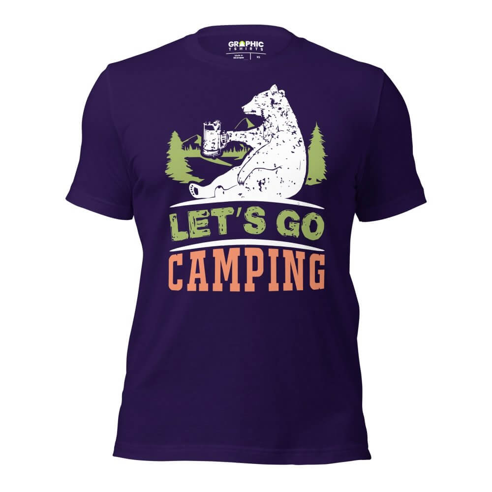 Unisex Staple T-Shirt - Let's Go Camping — GRAPHIC T-SHIRTS