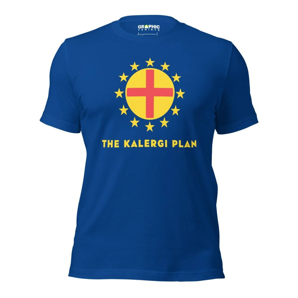 Unisex Crew Neck T-Shirt - The Kalergi Plan — GRAPHIC T-SHIRTS