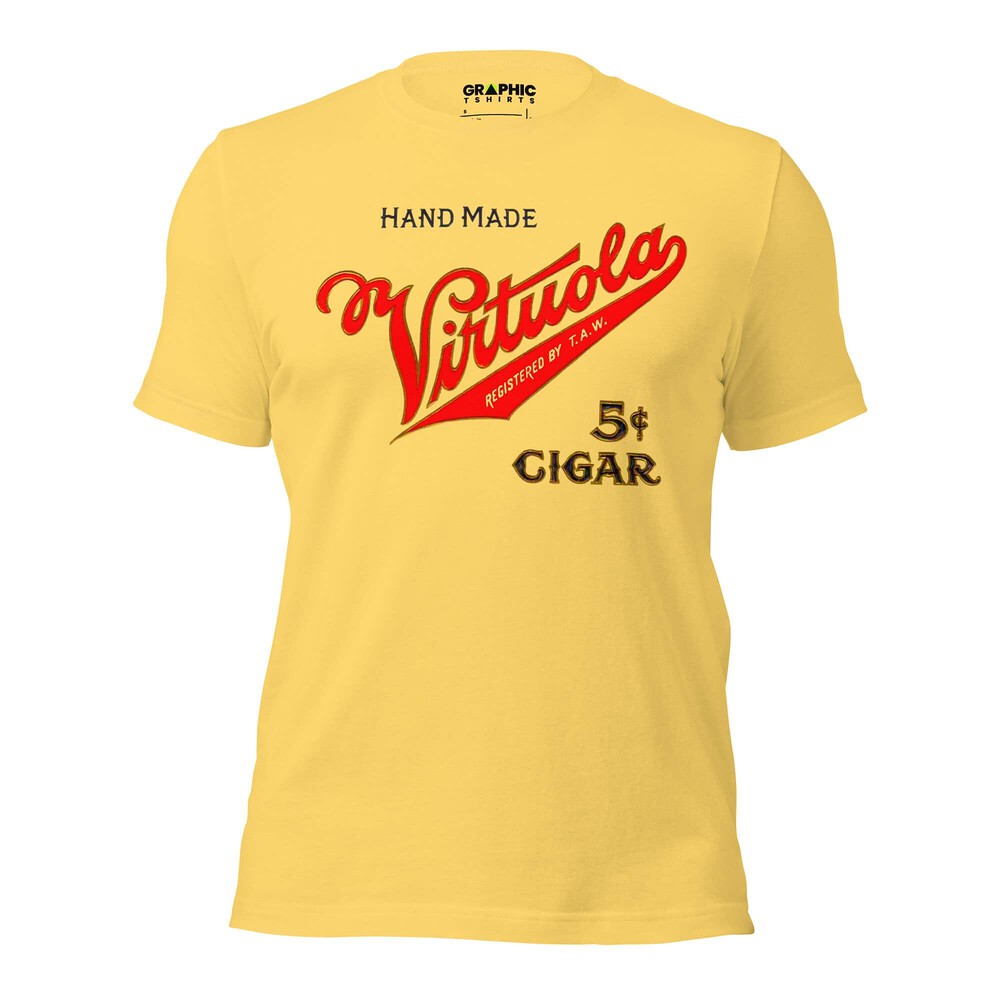 Unisex Staple T-Shirt - Virtuola Vintage Cigar 5 Cents — GRAPHIC T-SHIRTS