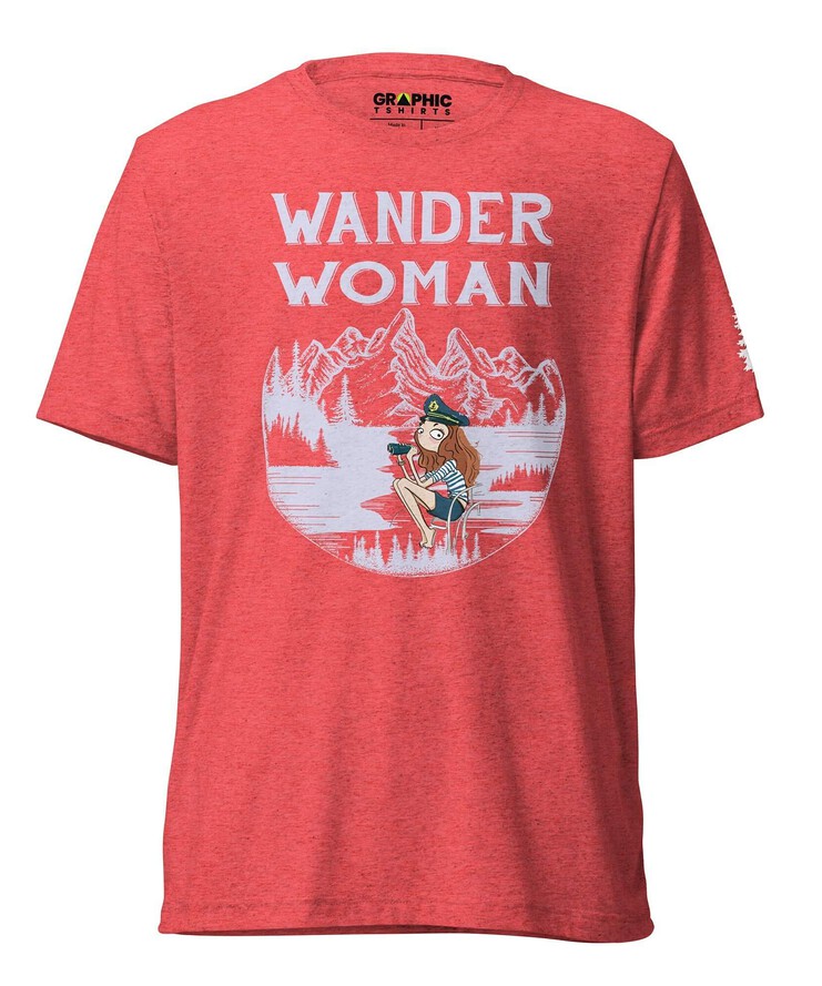 Women's Tri-Blend T-Shirt - Wander Woman | T-Shirt | Buy Online | GRAPHIC T-SHIRTS