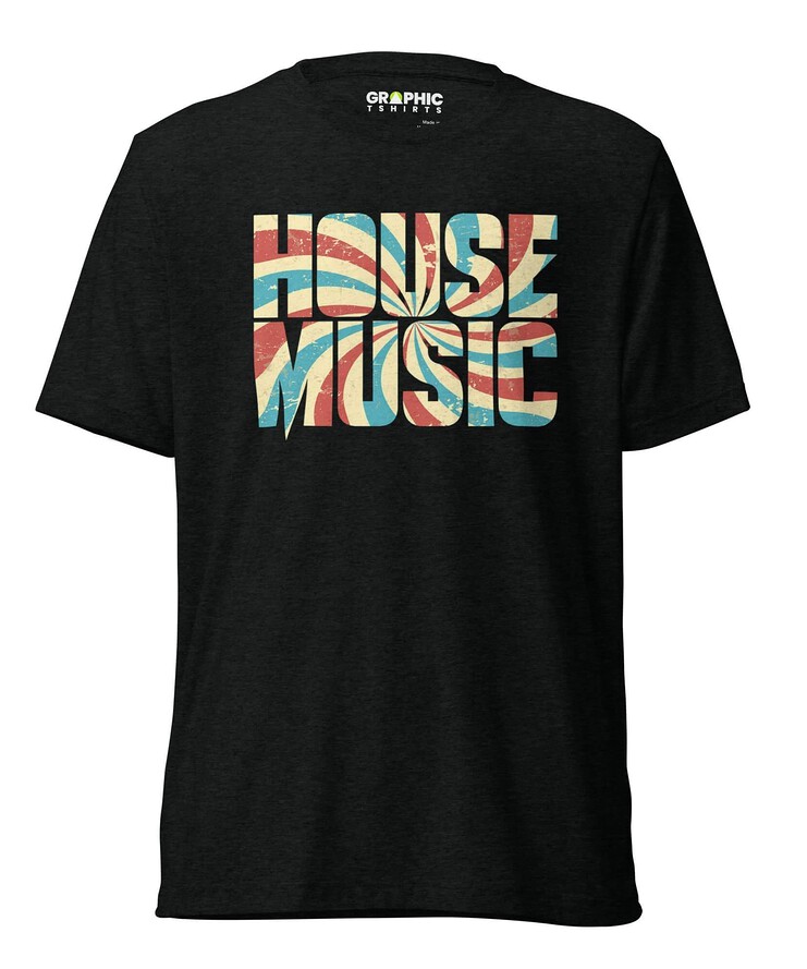 Unisex Short Sleeve T-Shirt - House Music | T-Shirt | Buy Online | GRAPHIC T-SHIRTS