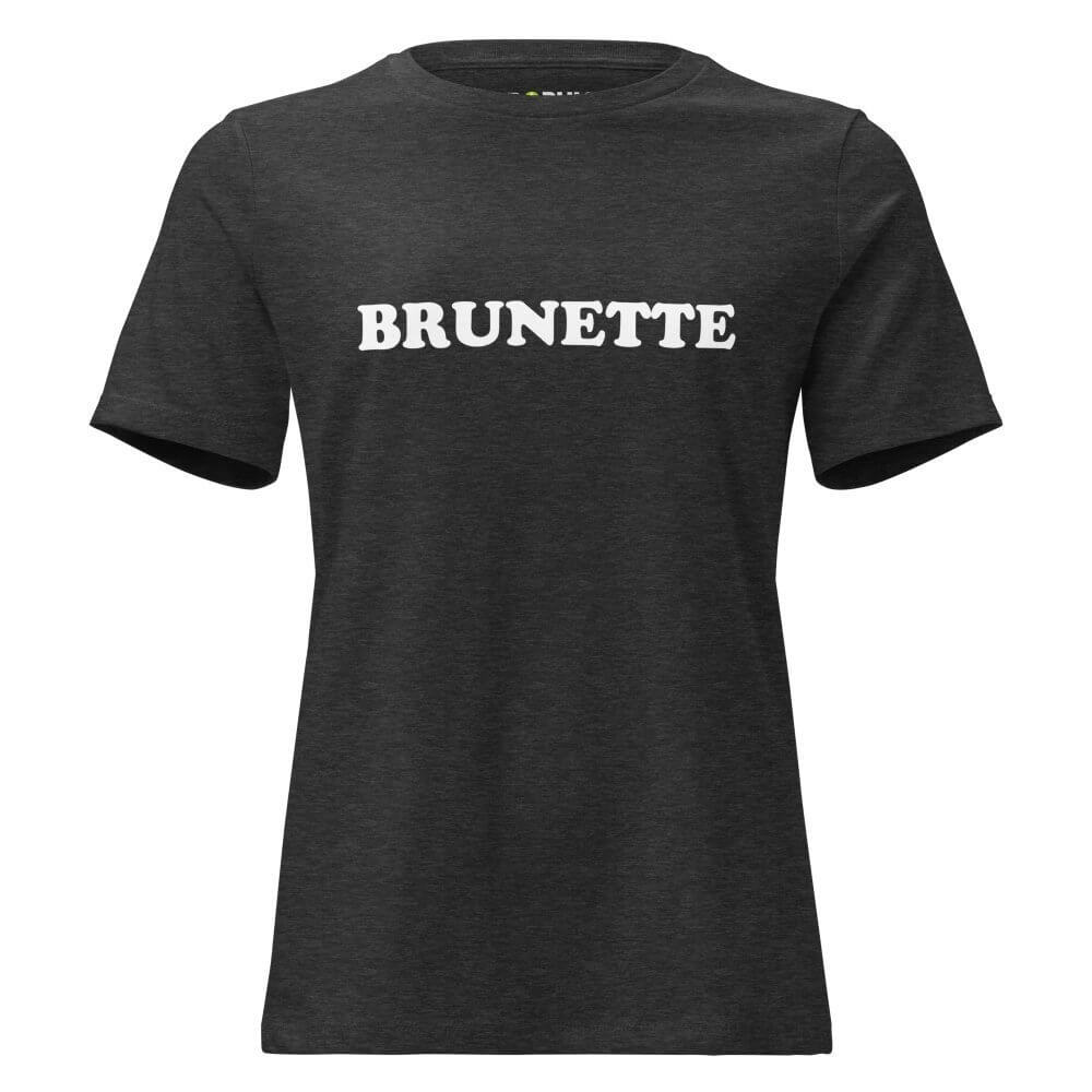 Women's Relaxed T-Shirt - Brunette — GRAPHIC T-SHIRTS