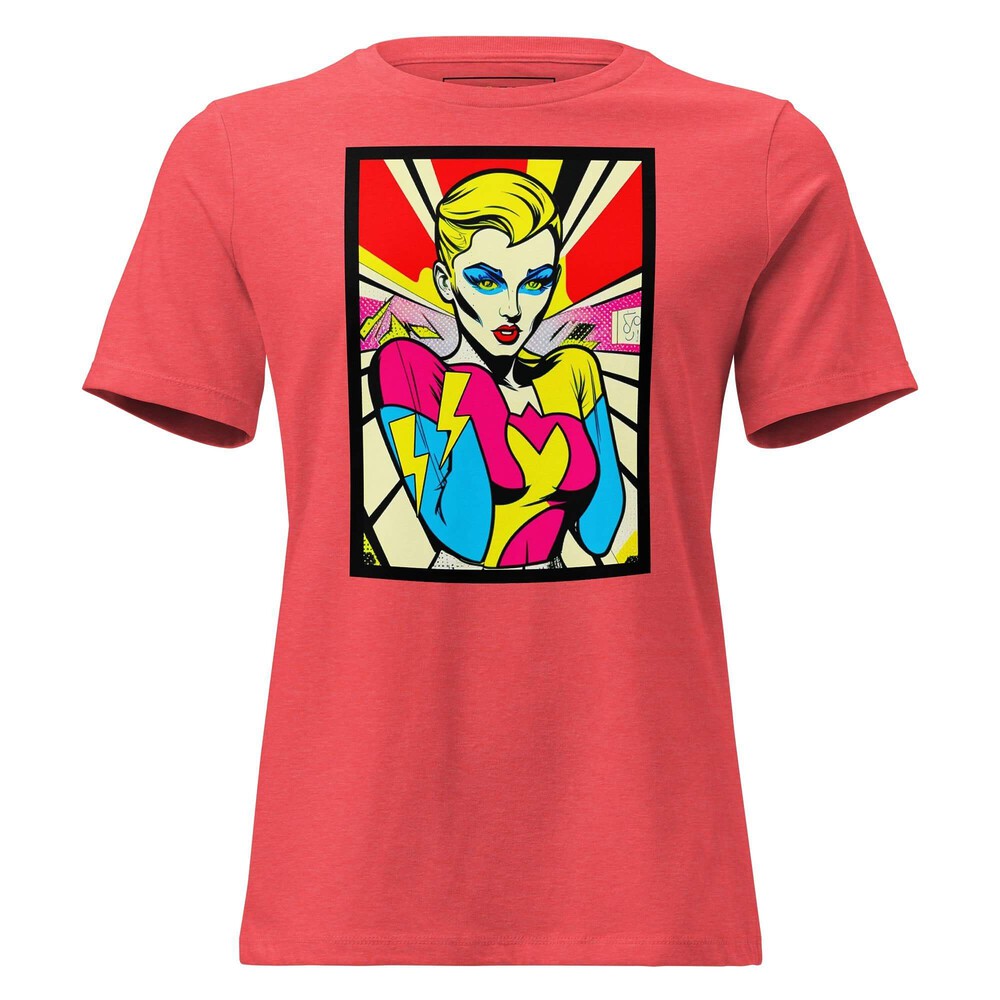 Women's Relaxed T-Shirt - Bionic Blonde — GRAPHIC T-SHIRTS