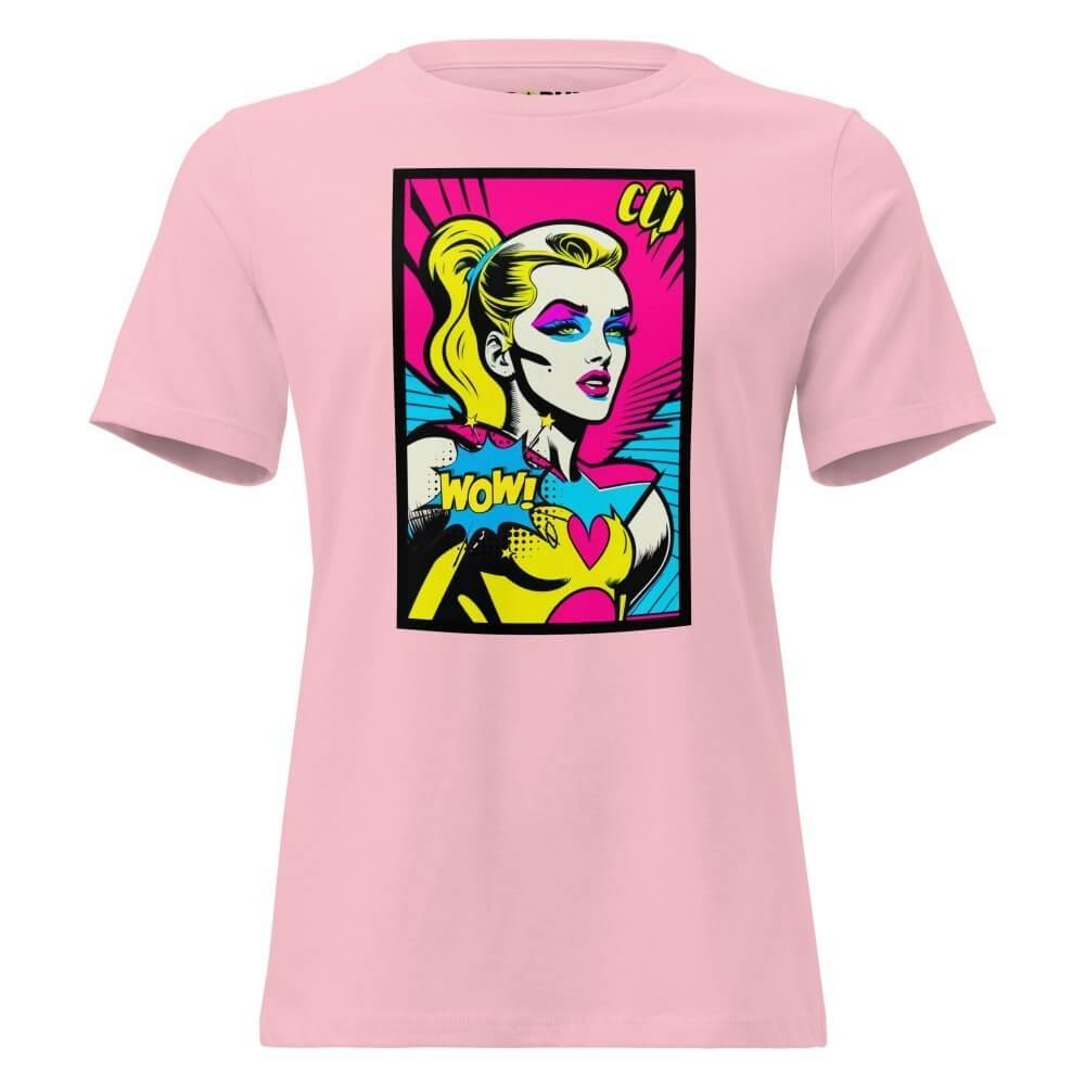 Women's Relaxed T-Shirt - Bionic Blonde — GRAPHIC T-SHIRTS