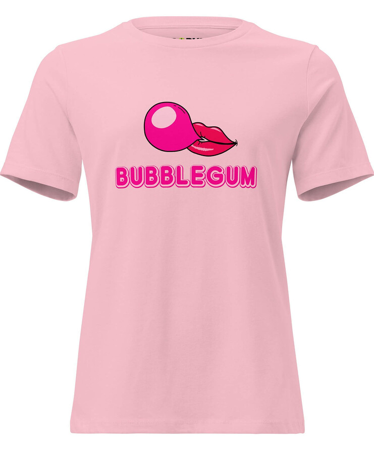 Women's Relaxed T-Shirt - Bubblegum | T-Shirt | Buy Online | GRAPHIC T-SHIRTS